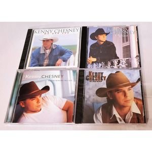 Kenny Chesney 4 CD Collection 2 opened very good 2 factory sealed